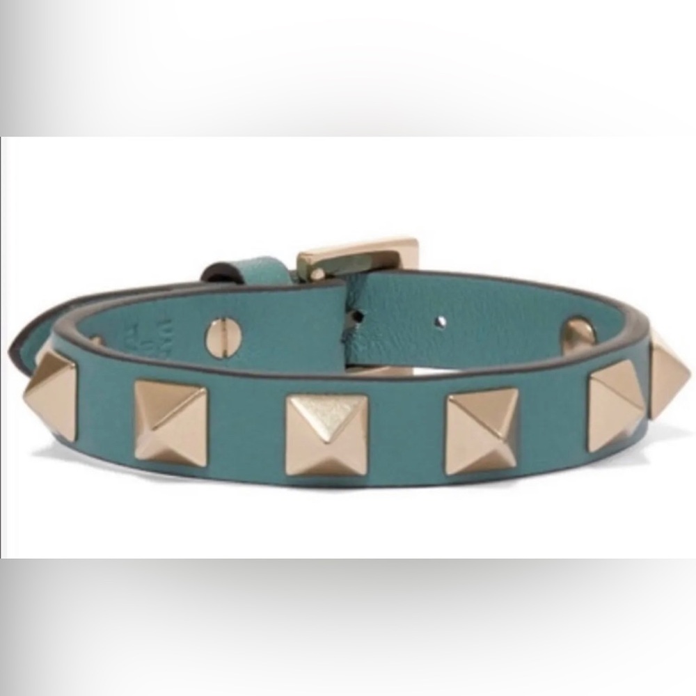 Valentino Rockstud Bracelet Blue